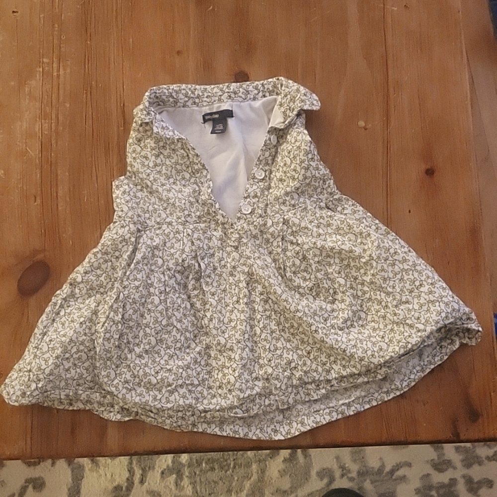 Baby Gap 100% cotton sleeveless dress 12-18m